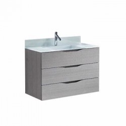 Madeli Bolano 36" Wall Hung Vanity For Glass Top (Bolano-36)