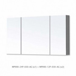 Madeli Bolano 48" Wall Hung Vanity For X-Stone Countertop/Basin  (Bolano-48)