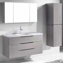 Madeli Bolano 48" Wall Hung Vanity For X-Stone Countertop/Basin  (Bolano-48)