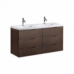 Madeli Bolano 48" Double Bowl Wall Hung Vanity For X-Stone Countertop/Basins  (Bolano-48-Double Bowl)