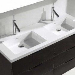 Madeli Bolano 48" Double Bowl Wall Hung Vanity For X-Stone Countertop/Basins  (Bolano-48-Double Bowl)