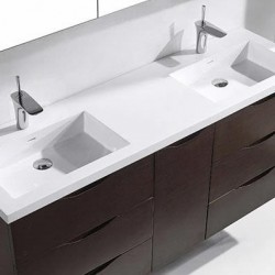 Madeli Bolano 60" Wall Hung Vanity For X-Stone Countertop/Basin  (Bolano-60)