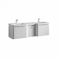 Madeli Euro 60" Wall Hung Bridge Vanity  For X-Stone Countertop (Euro-60)