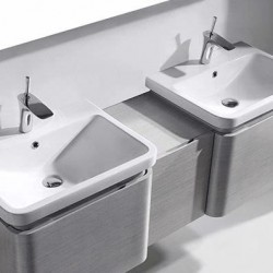 Madeli Euro 60" Wall Hung Bridge Vanity For Ceramic Basin (Euro-60)