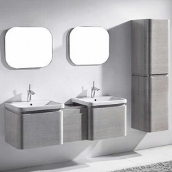 Madeli Euro 60" Wall Hung Bridge Vanity For Ceramic Basin (Euro-60)