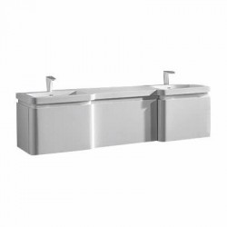 Madeli Euro 72" Wall Hung Bridge Vanity  For X-Stone Countertop (Euro-72)