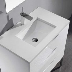Madeli Milano 30" Vanity For Quartzstone Top  (Milano-30)