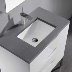 Madeli Milano 30" Vanity For Quartzstone Top  (Milano-30)