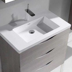 Madeli Milano 30" Vanity For X-Stone Countertop/Basin  (Milano-30)