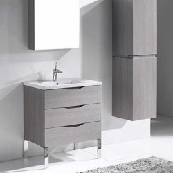 Madeli Milano 30" Vanity For Ceramic Basin  (Milano-30)