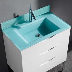 Madeli Milano 30" Vanity For Glass Top (Milano-30)
