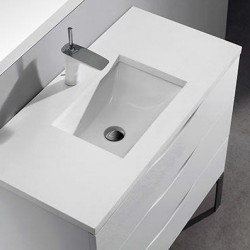 Madeli Milano 36" Vanity For Quartzstone Top  (Milano-36)