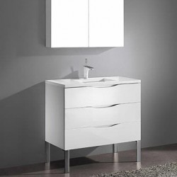 Madeli Milano 36" Vanity For Quartzstone Top  (Milano-36)
