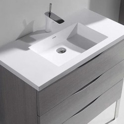 Madeli Milano 36" Vanity For X-Stone Countertop/Basin  (Milano-36)