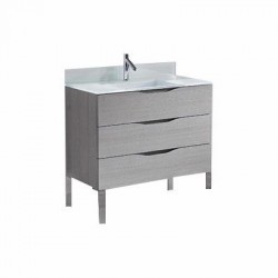 Madeli Milano 36" Vanity For Glass Top (Milano-36)