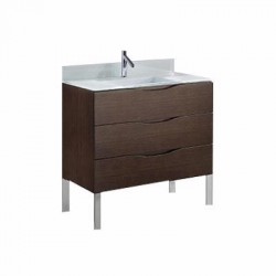 Madeli Milano 36" Vanity For Glass Top (Milano-36)