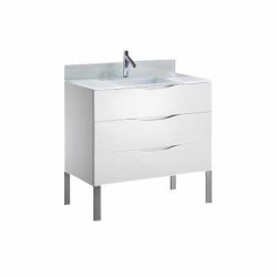 Madeli Milano 36" Vanity For Glass Top (Milano-36)