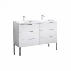 Madeli Milano 48" Double Bowl Vanity For X-Stone Countertop/Basins  (Milano-48-Double Bowl)