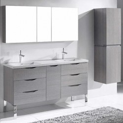Madeli Milano 60" Vanity For X-Stone Countertop/Basin  (Milano-60)