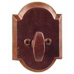 Single Sided Sandcast Bronze N1 Style Deadbolt